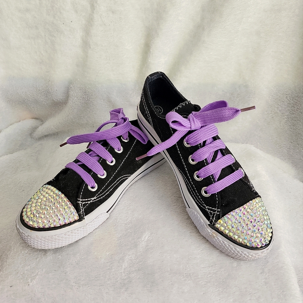 Bling Black Shoes